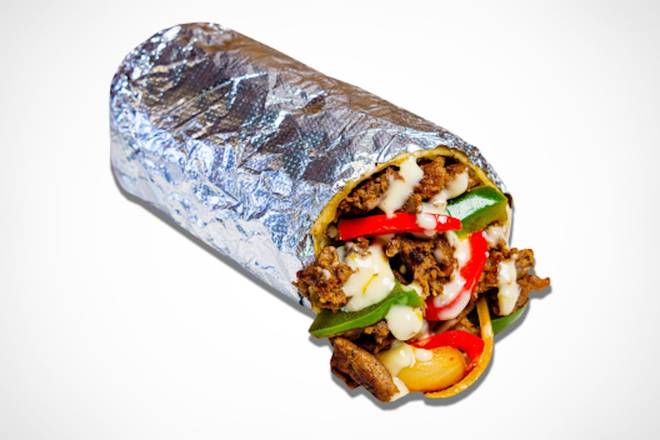 PHILLY STEAK BURRITO (SILLY PHILLY)