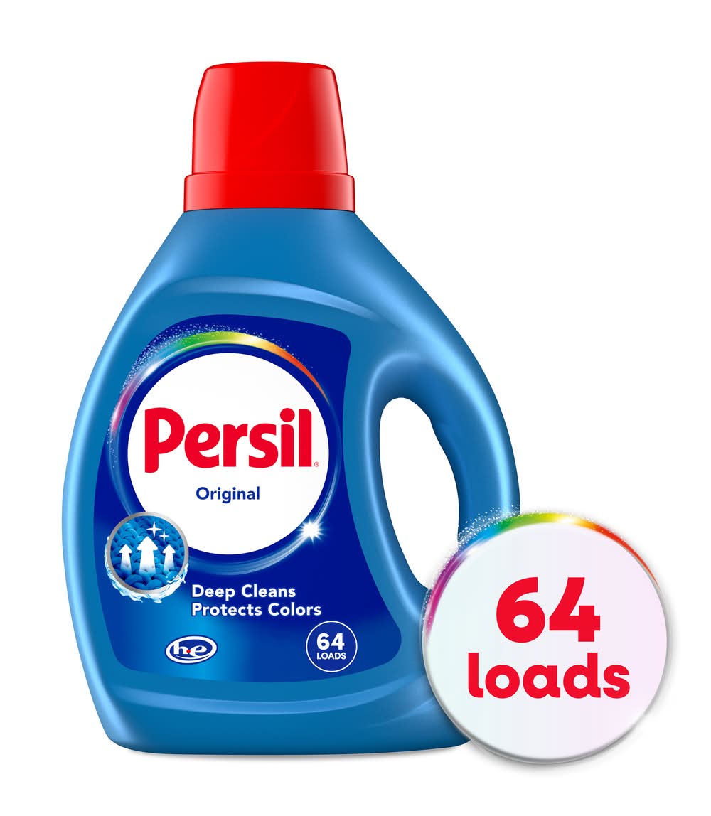 Persil Deep Clean Liquid Laundry Detergent, Original (84 fl oz)
