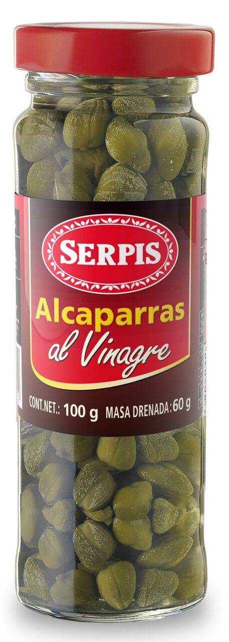 Serpis alcaparras al vinagre (frasco 100 g)