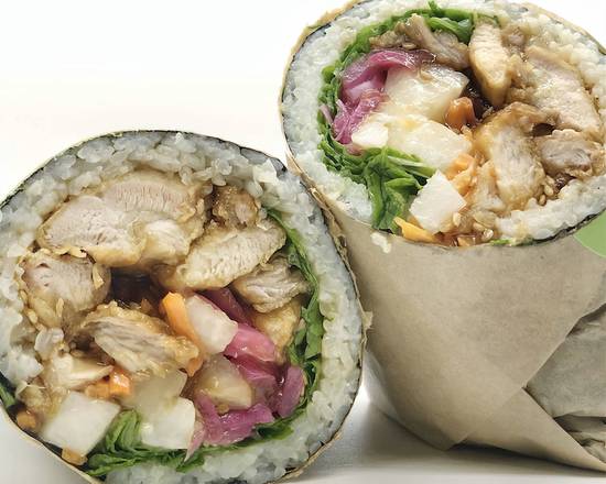 Tonkatsu Chicken Sushi Burrito