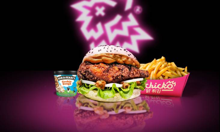 Chichicko Burger + Sides + Glace