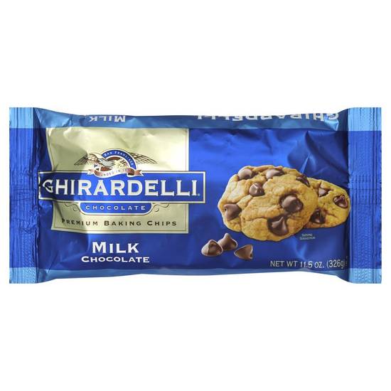 Ghirardelli Milk Chocolate Baking Chips (11.5 oz)
