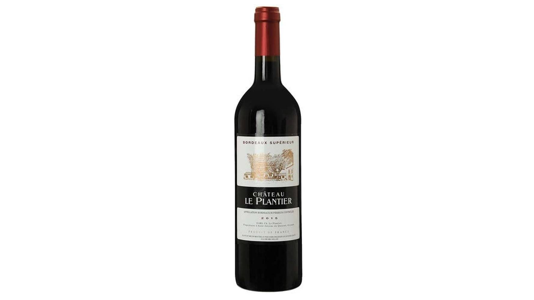 Château Le Plantier - Vin rouge bordeaux supérieur, 2012 (375ml)