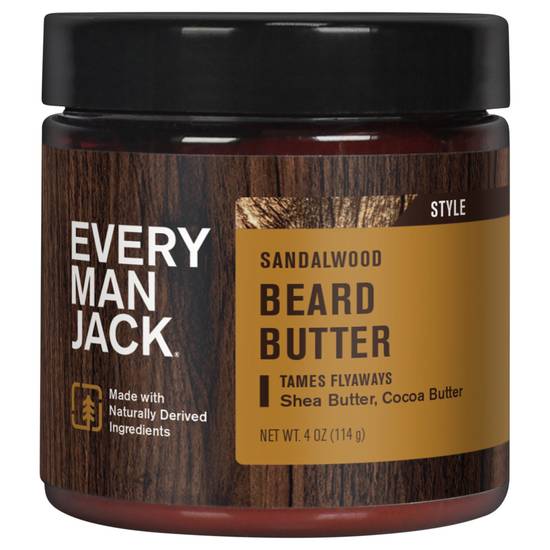 Every Man Jack Sandalwood Beard Butter (4.0 oz)
