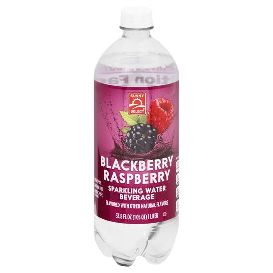 Sunny Select Sparkling Blackberry Raspberry Water (33.8 fl oz)