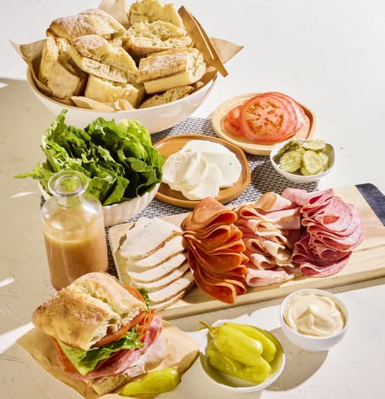 BUILD YOUR OWN SANDWICH PLATTER - ITALIAN