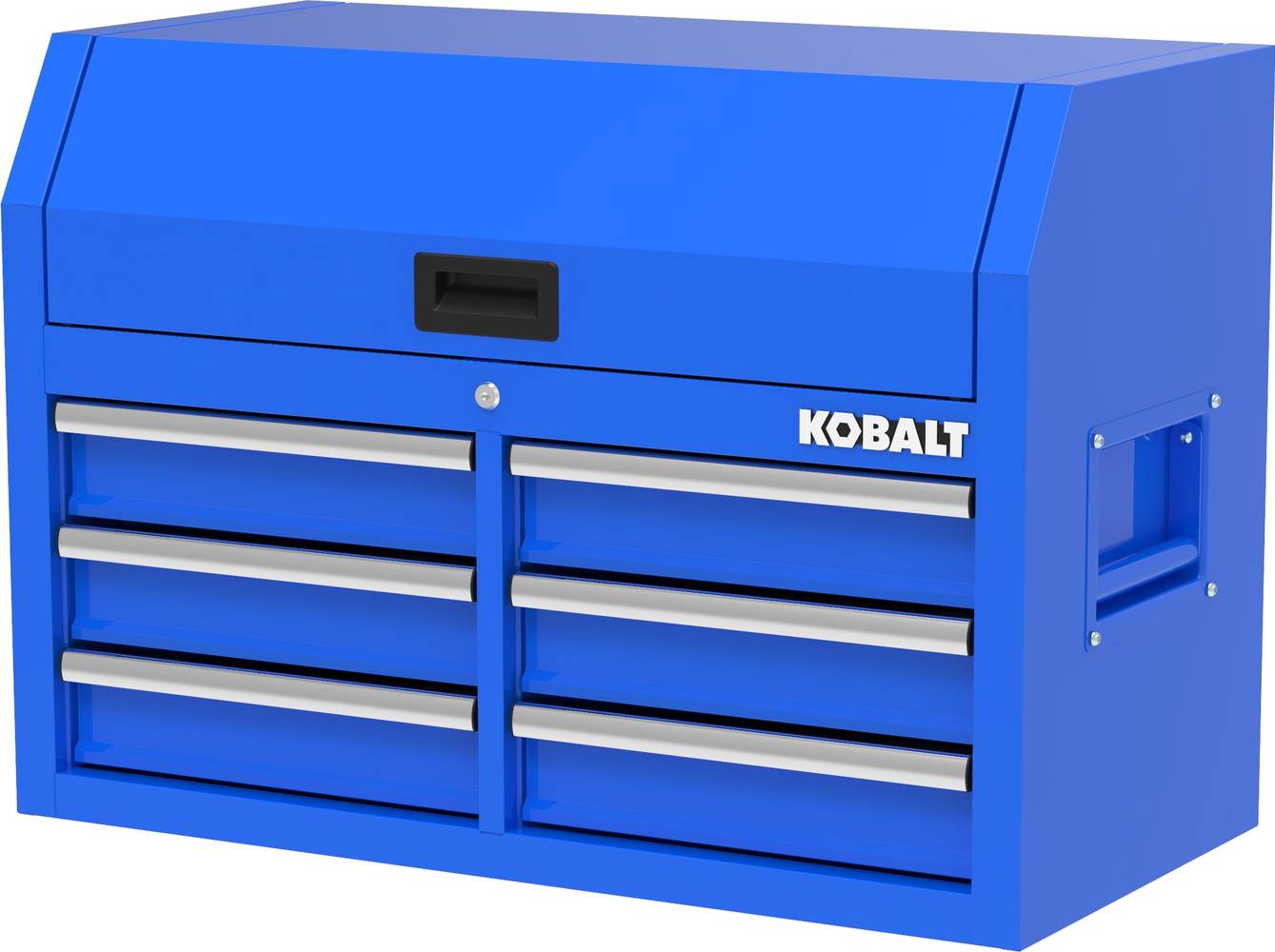 Kobalt 36-in W x 18-in H x 24.8-in D 6-Drawer Steel Tool Chest (Blue) | 410-163-0131