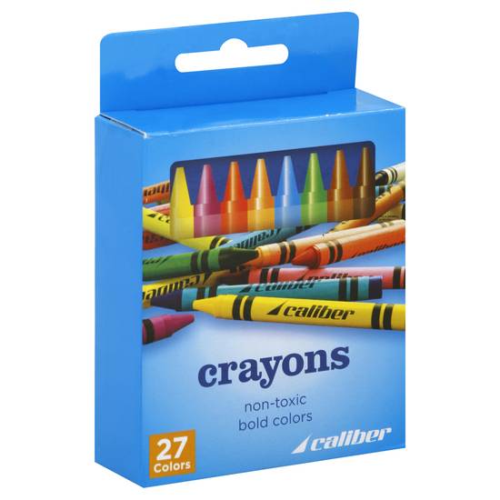 Caliber Non-Toxic Bold Crayons