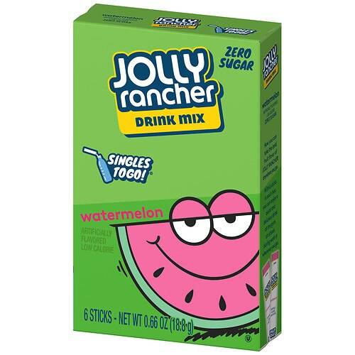 Jolly Rancher Singles to Go - 0.11 oz x 6 pack