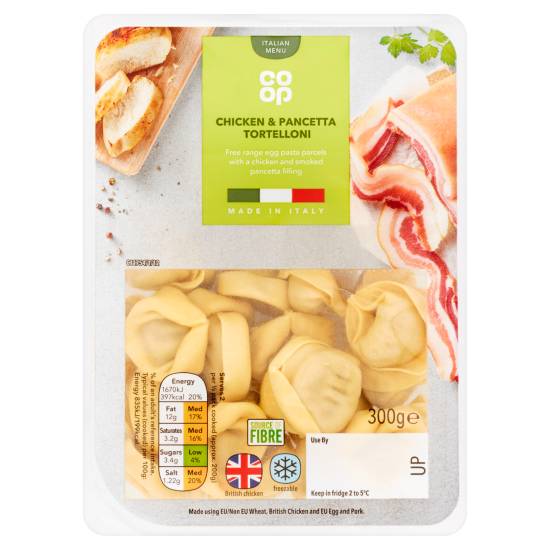 Co-op Chicken & Pancetta Tortellon (300g)