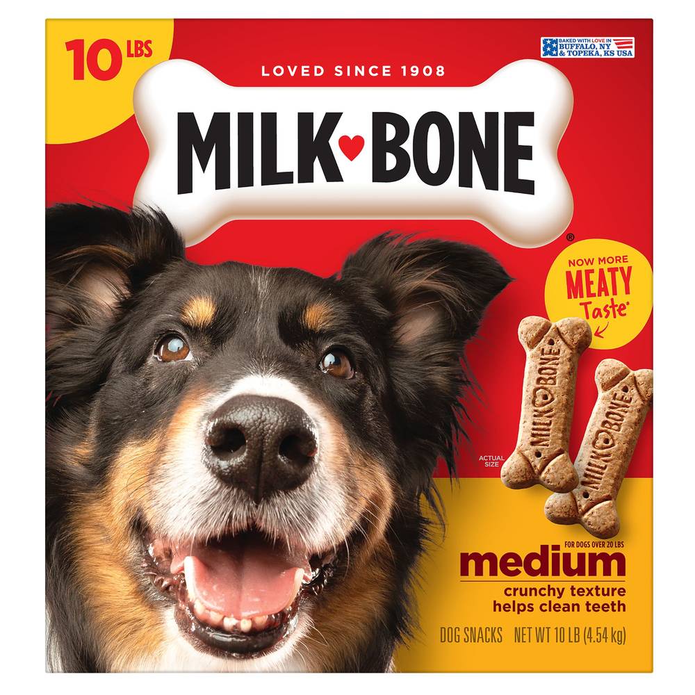 Milk-Bone Dog Treat All Ages - Original (Flavor: Original, Size: 10 Lb)