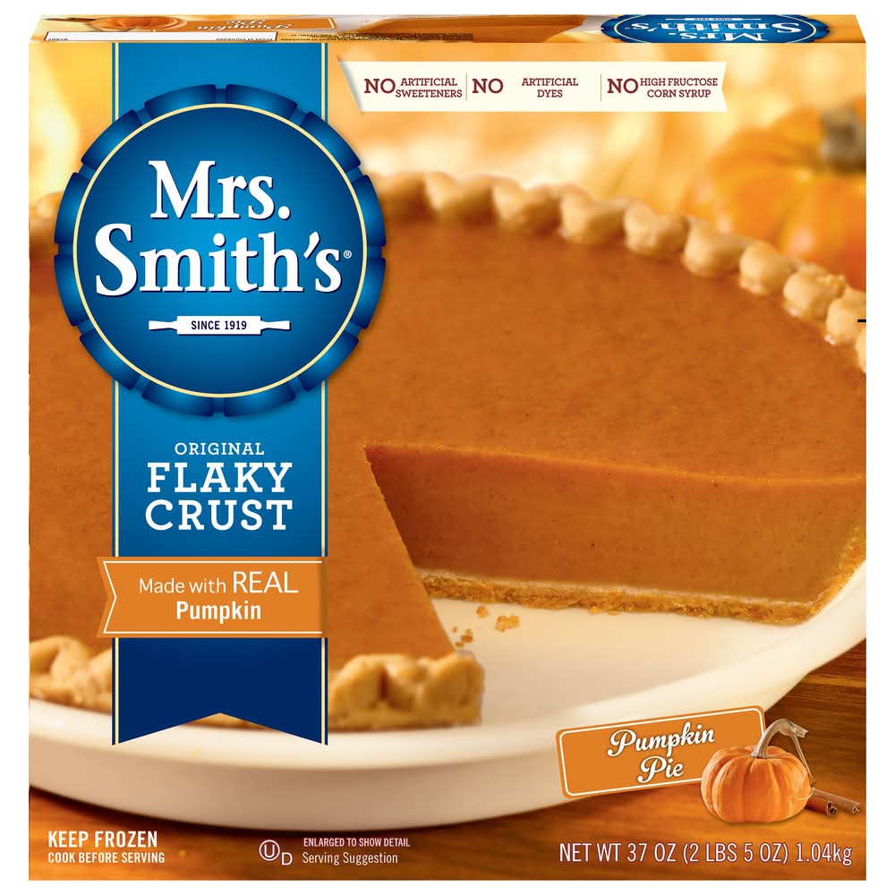 Mrs. Smith's Original Flaky Crust Pie, Pumpkin (37 oz)
