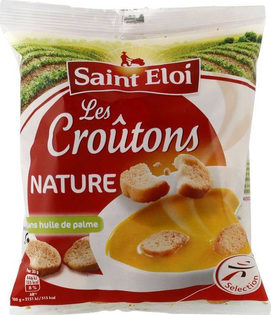 Les croûtons nature - saint-eloi - 90g