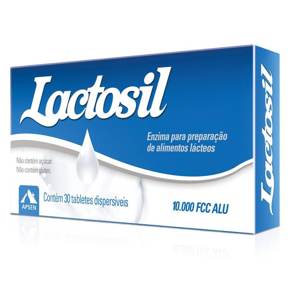 Apsen lactosil 10000 fcc alu (30 tabletes)