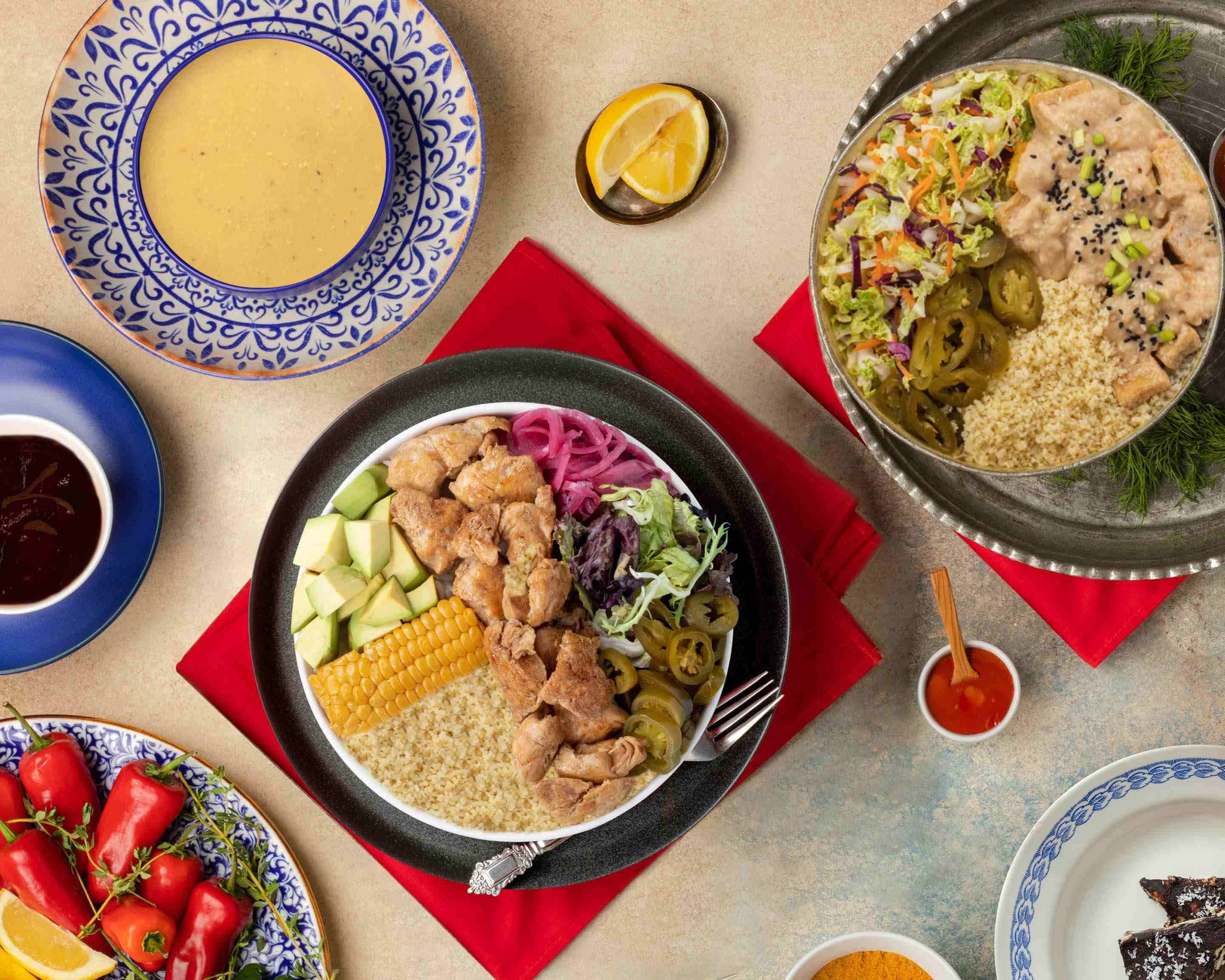 Couscous Bowl Menu Takeaway in London Delivery menu & prices
