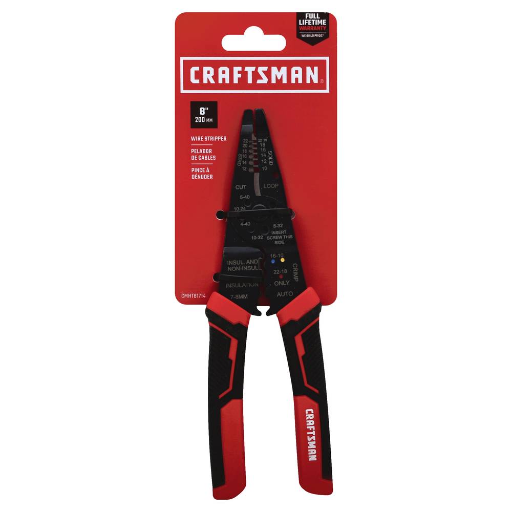 CRAFTSMAN Wire Stripper, Red