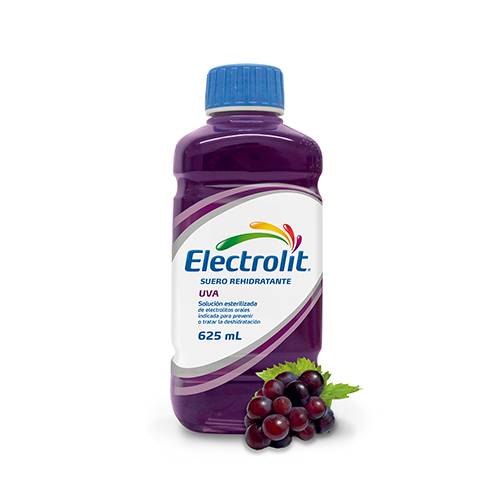 Bebida Hidratante Electrolit Suero Uva 625 ml