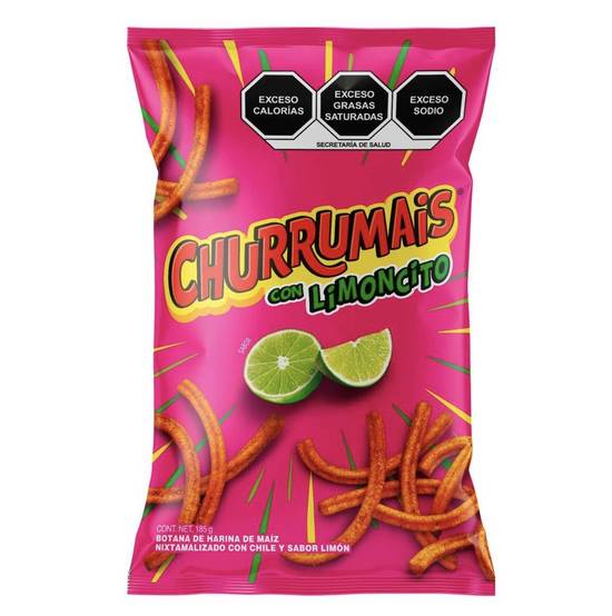 Churrumais churritos (chile/limón)