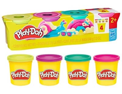 Play-Doh Vibrant Colors Easter Gift Set For Kids 2+ Year, Unisex, Assorted (4 pack)