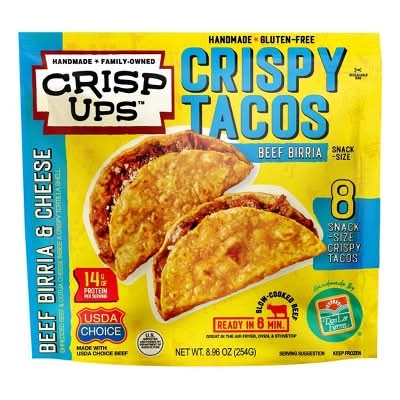 Don Lee Farms Frozen Snack Size Beef Birria Tacos (8.96 oz)