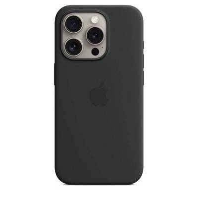 Apple Iphone 15 Pro Max Silicone Case With Magsafe, Black