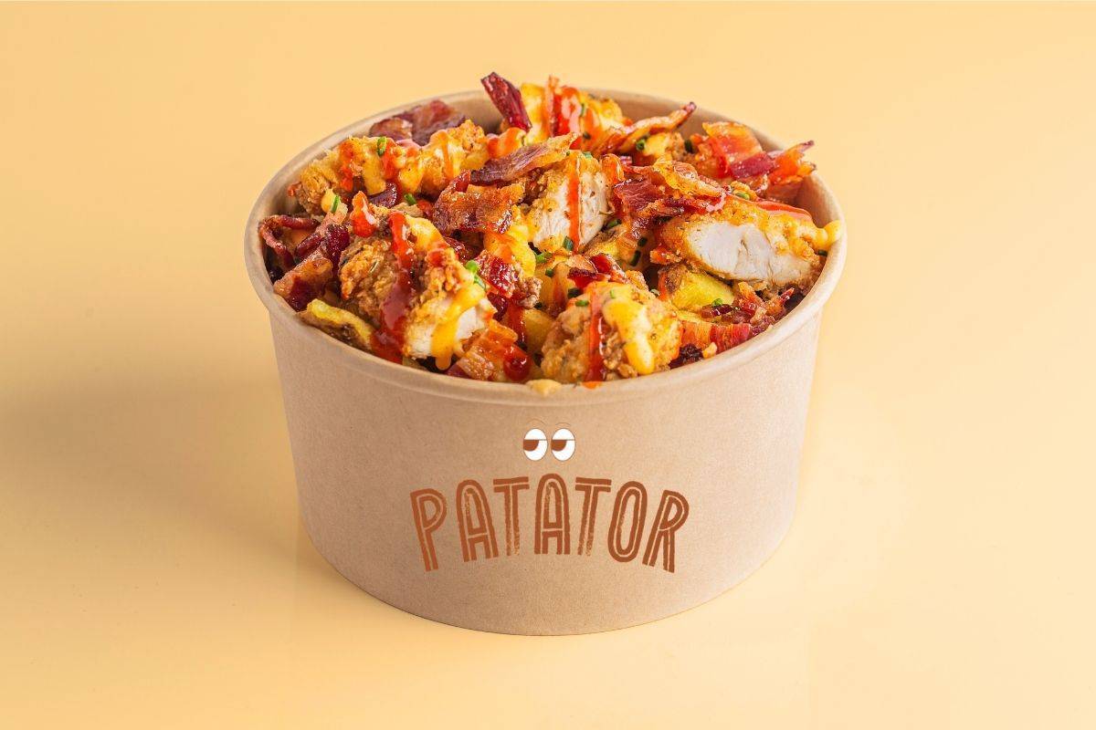 🔥 Spicy Chicken & Bacon Patator