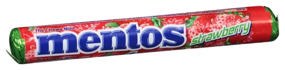 Mentos Chewy Mint Roll Strawberry