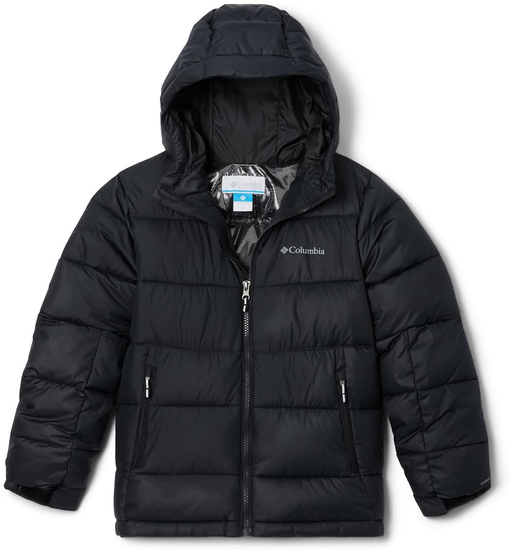 Columbia Youth Pike Lake II Hooded Jacket (Black, XS)