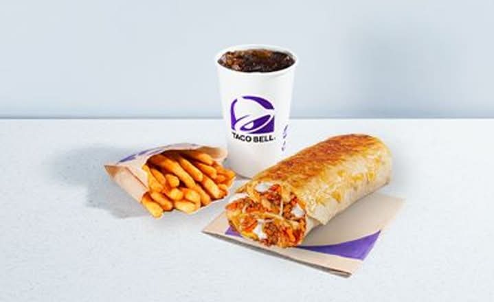 Grilled Cheese Volcano Burrito Large Meal