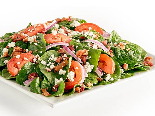 Spinach Tomato Salad-Select Your Dressing