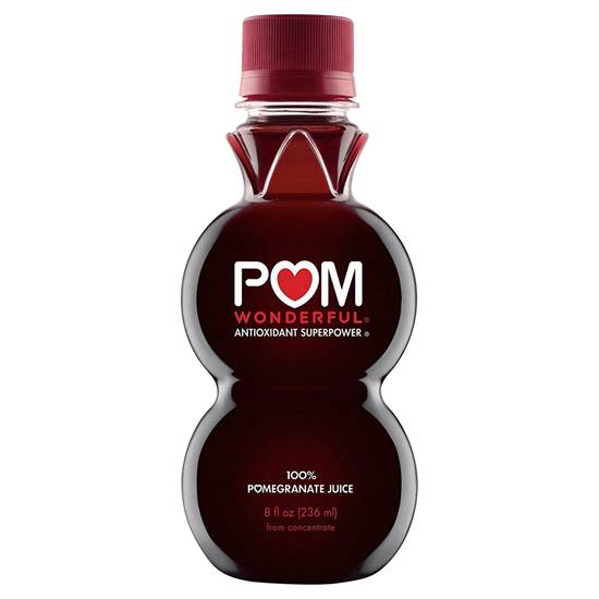 Pom Wonderful Antioxidant Superpower 100% Pomegranate Juice (8 fl oz)