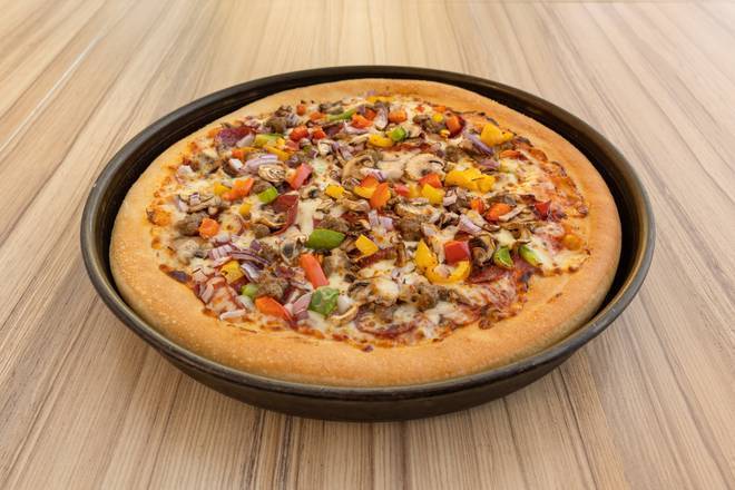 Pan Pizza Beef Supreme