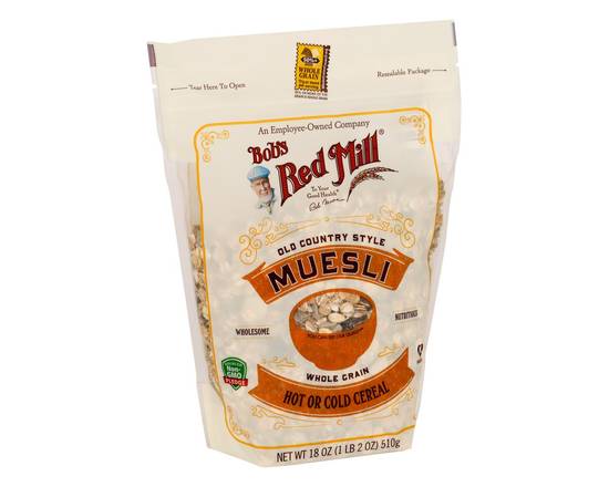 Bob's Red Mill · Old Country Style Whole Grain Muesli Cereal (18 oz)