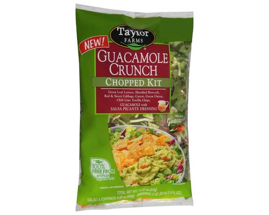 Order Taylor Farms · Guacamole Crunch Chopped Kit (11.3 oz) food online from Safeway store, Eureka on bringmethat.com