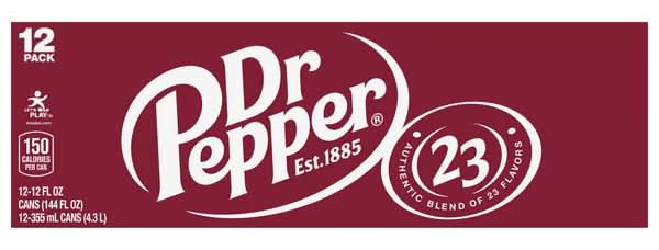 Dr Pepper 12 oz. Can 12-Pack