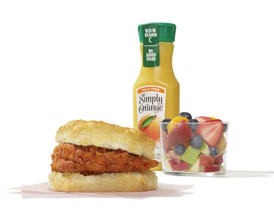 Spicy Chicken Biscuit Meal