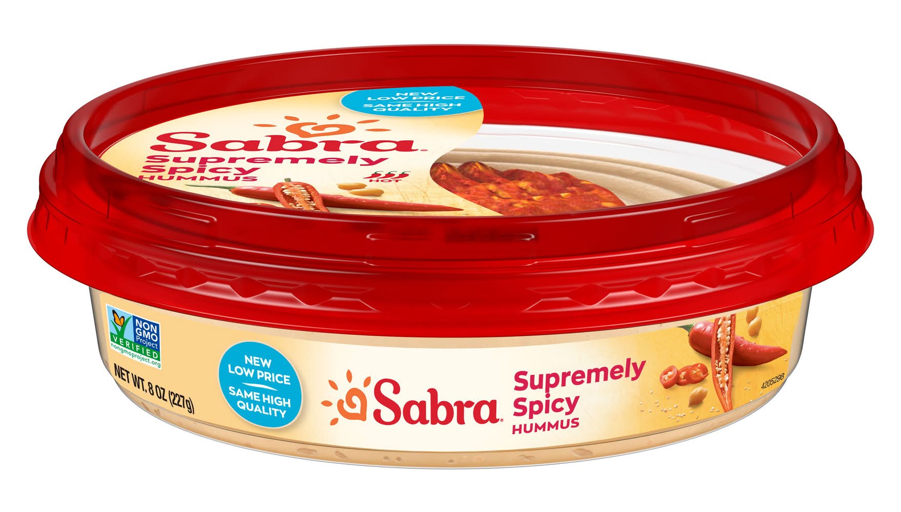 Sabra Supremely Spicy Hummus (8 oz)
