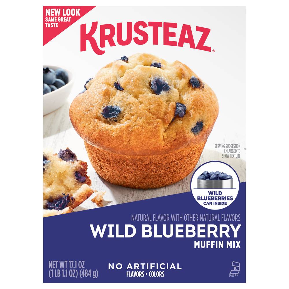 Krusteaz Wild Blueberry Muffin Mix (1.07 lbs)