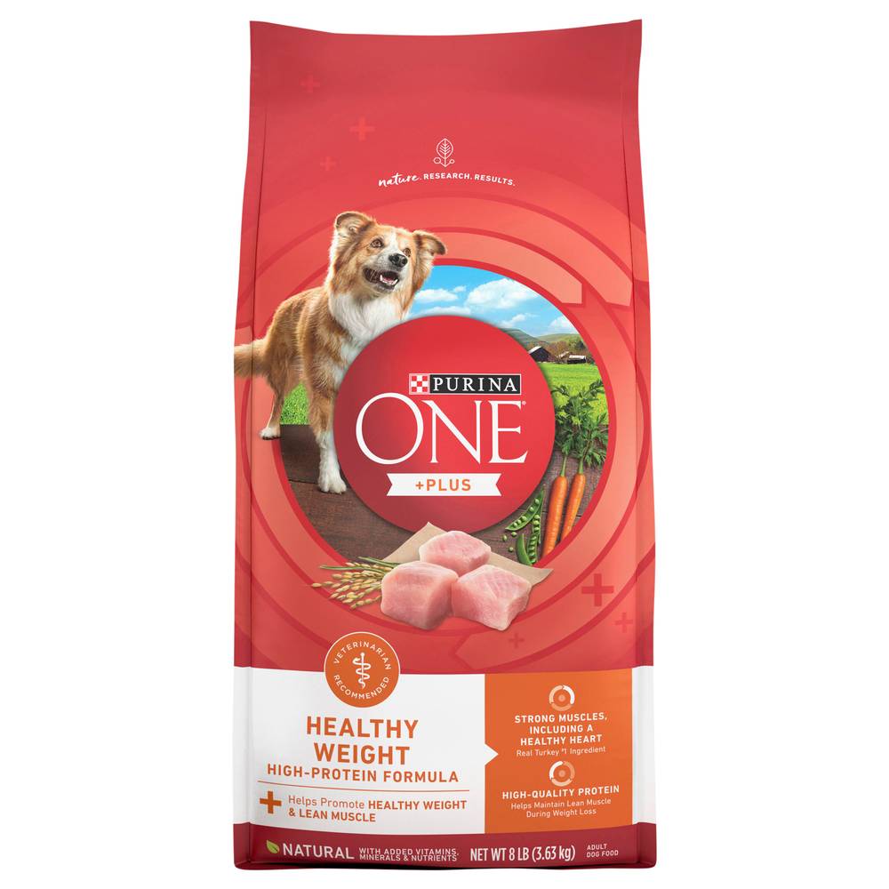 Purina One +Plus Healthy Weight High-Protein Formula Dog Food