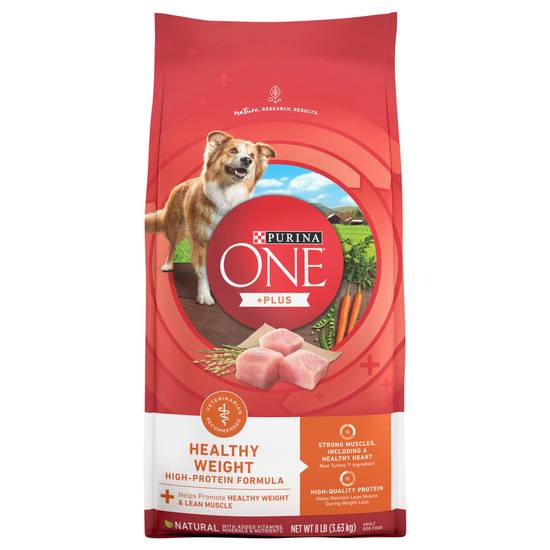 Purina One +Plus Healthy Weight High-Protein Formula Dog Food
