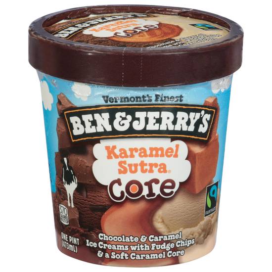 Ben & Jerry's Karamel Sutra Core Ice Cream (chocolate-caramel)