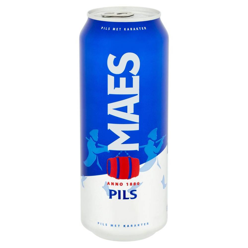 Maes Bière blonde Pils 5.2% ALC 50cl Canette