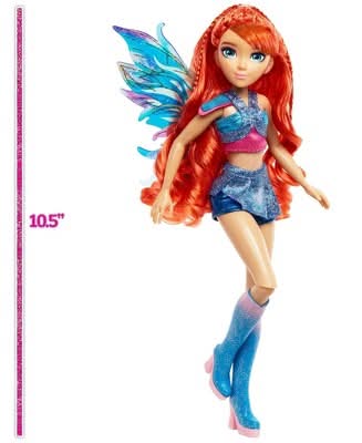 sachin and babi light blue dress Winx Princess Aisha Child Costume
