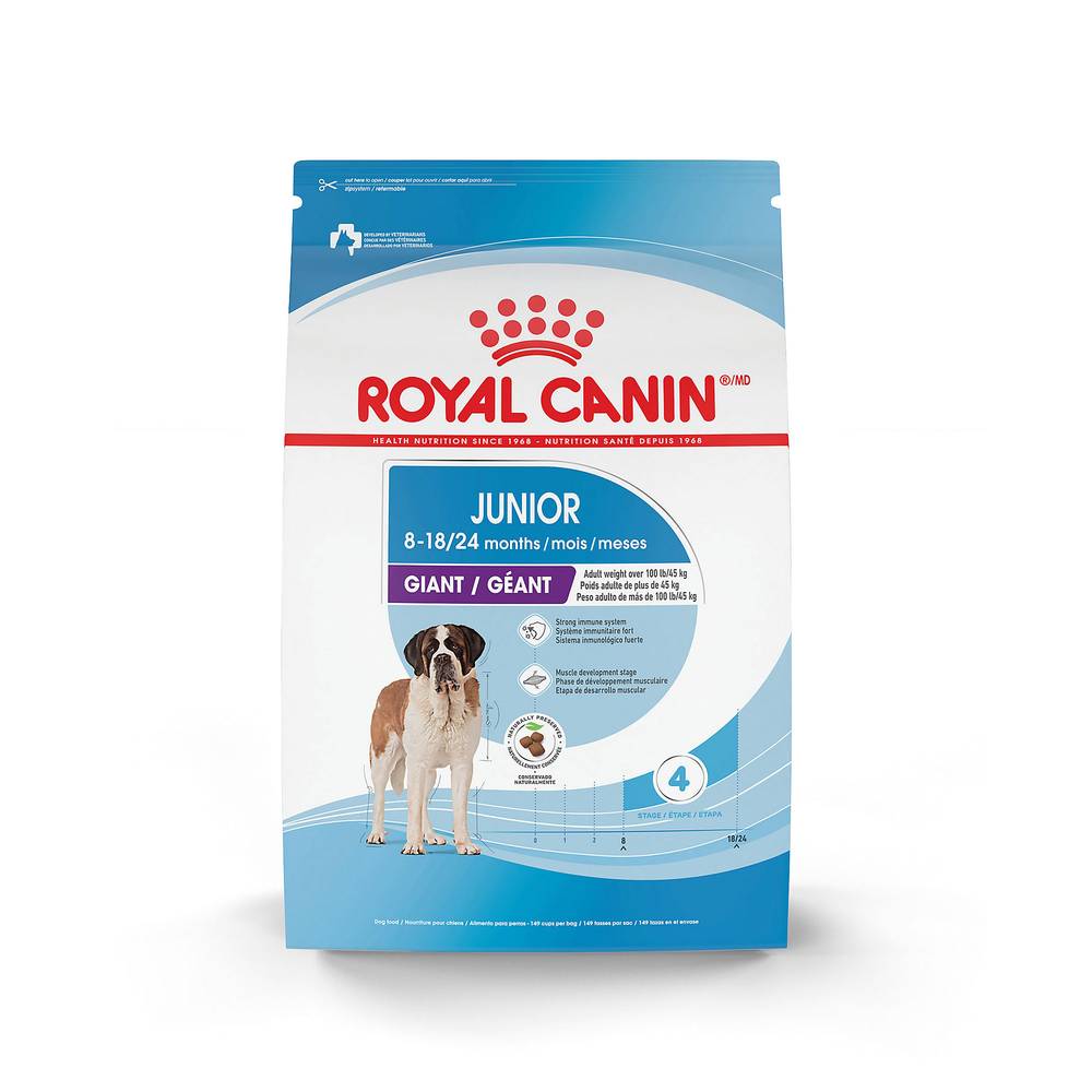 Royal Canin Size Health Nutrition Giant Breed Junior Puppy Dog Dry Food - 30 lb (Flavor: Chicken & Rice, Size: 30 Lb)