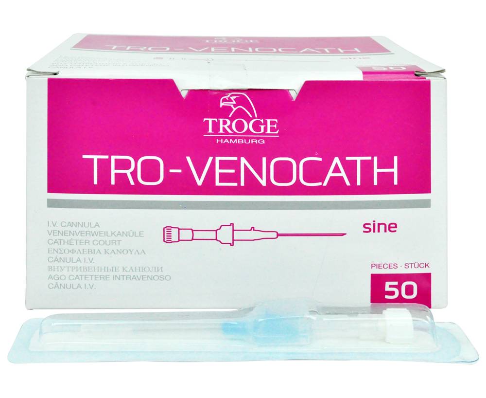 TROGE CATHETER TRO-VENOCATH #22