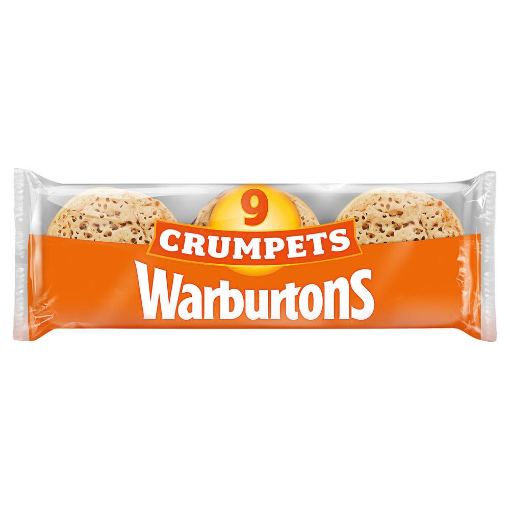 Warburtons Crumpets x9