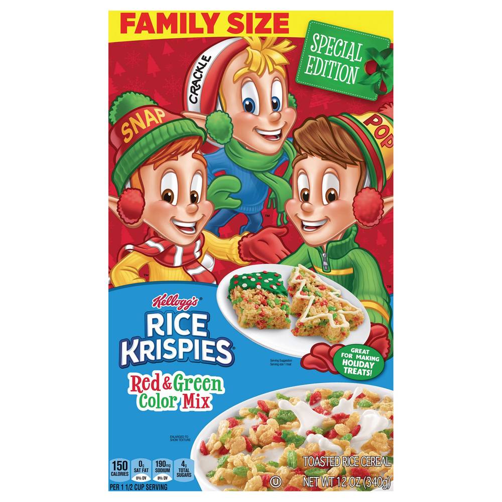 Rice Krispies Kellogg's Toasted Rice Cereal (12 oz)