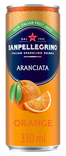 San Pellegrino Orange, Sparkling Juice (330ml)