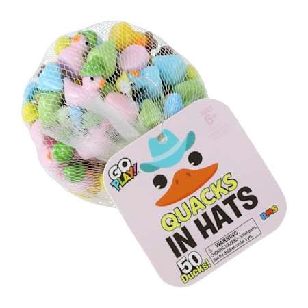 Go Play! Quacks Toy Pack 50-Count Quacks In Hats