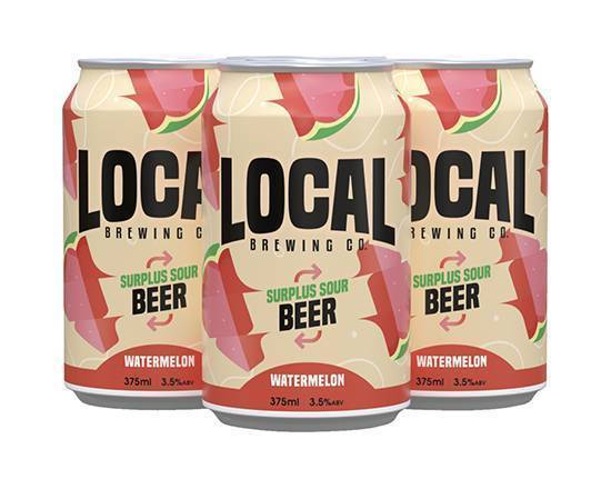 Local Brewing Sustainable Sour Can 4x375mL